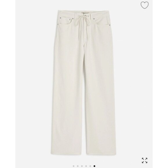 Madewell Low-Slung Baggy Jean: Airy Denim Edition Vintage Canvas Women's Sz 30 - Picture 6 of 16